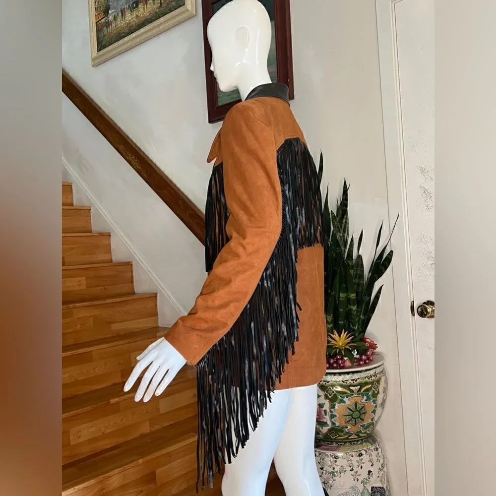 New DANCASSAB PATSY Leather Jacket size S